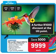 Samsung 165cm (65") Smart UHD TV UA65CU7000KXXA