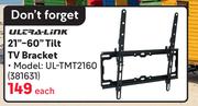  Ultra Link 21"-60" Tilt TV Bracket UL-TMT2160