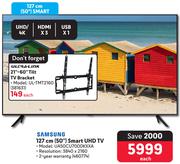 Samsung 127cm (50") Smart UHD TV UA50CU7000KXXA