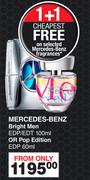 Mercedes Benz Bright Men EDP/EDT 100ml Or Pop Edition EDP 60ml