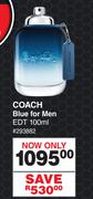 Coach Blue For Men EDT-100ml