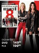 Ocean's 8 DVD