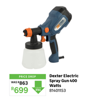 Special Dexter Electric Spray Gun 400 Watts 81401153 — m.guzzle.co.za
