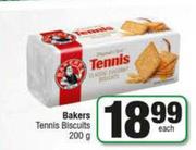 Bakers Tennis Biscuits-200g Each