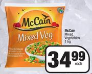 McCain Mixed Vegetables-1Kg Each