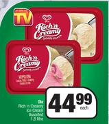 Ola Rich n Creamy Ice Cream Assorted-1.8L Each