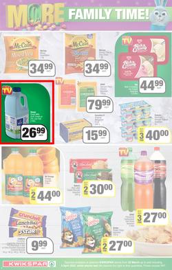 KWIKSPAR EASTERN CAPE : Get More Easter Savings (22 March - 03 April 2022) | Valid In Abbotsford, Beacon Isle, Burt Drive, Butterworth, Cambridge West, Colchester, Dhaysons, East End, Miramar, page 2