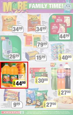 KWIKSPAR EASTERN CAPE : Get More Easter Savings (22 March - 03 April 2022) | Valid In Abbotsford, Beacon Isle, Burt Drive, Butterworth, Cambridge West, Colchester, Dhaysons, East End, Miramar, page 2