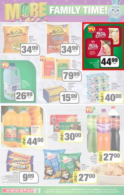 KWIKSPAR EASTERN CAPE : Get More Easter Savings (22 March - 03 April 2022) | Valid In Abbotsford, Beacon Isle, Burt Drive, Butterworth, Cambridge West, Colchester, Dhaysons, East End, Miramar, page 2