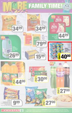 KWIKSPAR EASTERN CAPE : Get More Easter Savings (22 March - 03 April 2022) | Valid In Abbotsford, Beacon Isle, Burt Drive, Butterworth, Cambridge West, Colchester, Dhaysons, East End, Miramar, page 2