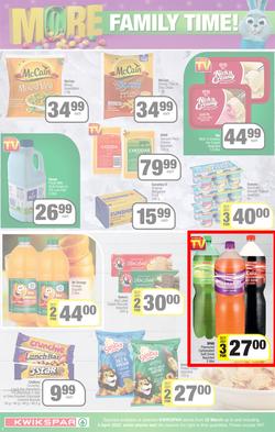 KWIKSPAR EASTERN CAPE : Get More Easter Savings (22 March - 03 April 2022) | Valid In Abbotsford, Beacon Isle, Burt Drive, Butterworth, Cambridge West, Colchester, Dhaysons, East End, Miramar, page 2