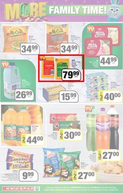KWIKSPAR EASTERN CAPE : Get More Easter Savings (22 March - 03 April 2022) | Valid In Abbotsford, Beacon Isle, Burt Drive, Butterworth, Cambridge West, Colchester, Dhaysons, East End, Miramar, page 2
