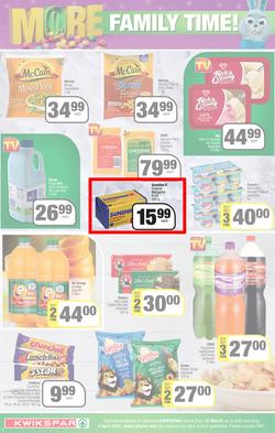 KWIKSPAR EASTERN CAPE : Get More Easter Savings (22 March - 03 April 2022) | Valid In Abbotsford, Beacon Isle, Burt Drive, Butterworth, Cambridge West, Colchester, Dhaysons, East End, Miramar, page 2