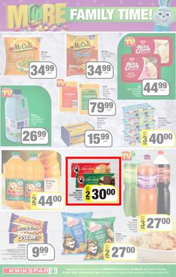 KWIKSPAR EASTERN CAPE : Get More Easter Savings (22 March - 03 April 2022) | Valid In Abbotsford, Beacon Isle, Burt Drive, Butterworth, Cambridge West, Colchester, Dhaysons, East End, Miramar, page 2