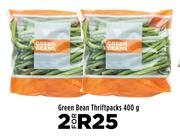 Green Bean Thriftpacks-For 2 x 400g