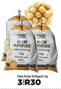 Potjie Potato Thriftpacks-For 3 x 1kg