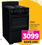 Univa 4 Plate Cable Stove 500mm U405-1