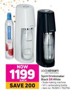 Sodastream Spirit Drinksmaker Black Or White-Each