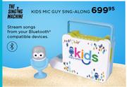  The Singing Machine Kids Mic Guy Sing Along