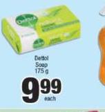 Dettol Soap-175g Each