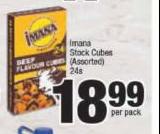 Imana Stock Cubes (Assorted)-24s Per Pack