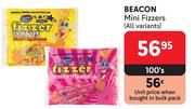 Beacon Mini Fizzers (All Variants)-100's