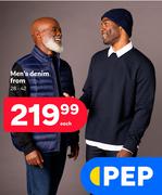 Men's Denim 28-42-Each