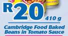  Cambridge Food Baked Beans In Tomato Sauce-3 x 410g
