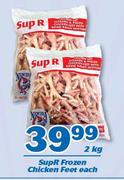 Sup R Frozen Chicken Feet-2Kg Each