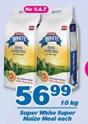 Super White Super Maize Meal-10Kg Each