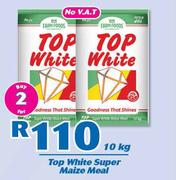 Top White Super Maize Meal-2 x 10Kg 
