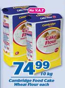 Cambridge Food Cake Wheat Flour-10Kg Each