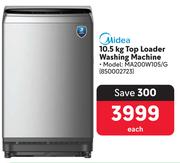 Midea 10.5Kg Top Loader Washing Machine 850002723
