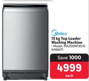 Midea 13Kg Top Loader Washing Machine 456627