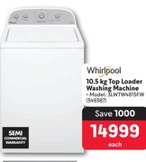 Whirlpool 10.5Kg Top Loader Washing Machine 349387