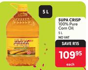 Supa Crisp 100% Pure Corn Oil-5L