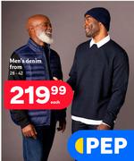 Men's Denim 28-42-Each