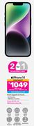 02 x Apple iPhone 14-On 1GB Red Core + Red Flexi 85