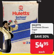 Huletts Sun Sweet Brown Sugar-3Kg
