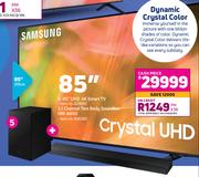 Samsung 85" UHD 4K Smart TV + 3.1 Channel Two Body Soundbar HW-A650