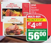 Spar Bacon Assorted-For 2 x 200g