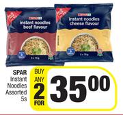Spar Instant Noodles Assorted-For 2 x 5s