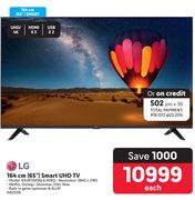 LG 164cm (65") Smart UHD TV