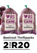 Beetroot Thriftpacks- For 2