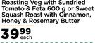 Food Lover's Assorted Roasting Veg With Dried Tomato &  Feta-600g 