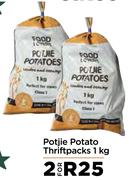 Potjie Potato Thriftpacks-For 2 x 1kg