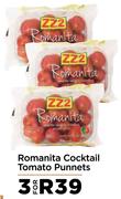 Romanita Cocktail Tomato Punnets-For 3