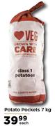 Potato Pockets-7Kg Each