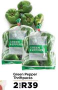 Green Pepper Thriftpacks-For 2