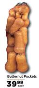 Butternut Pockets-Each